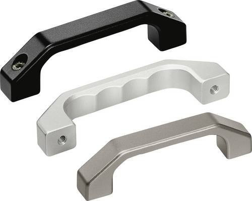 Rohde Gehäuse-Griff AG-28.R160.11 in Silber, Aluminium, 2er-Set, L x B x H: 19,4 x 2,8 x 5,2 cm - Bild 1