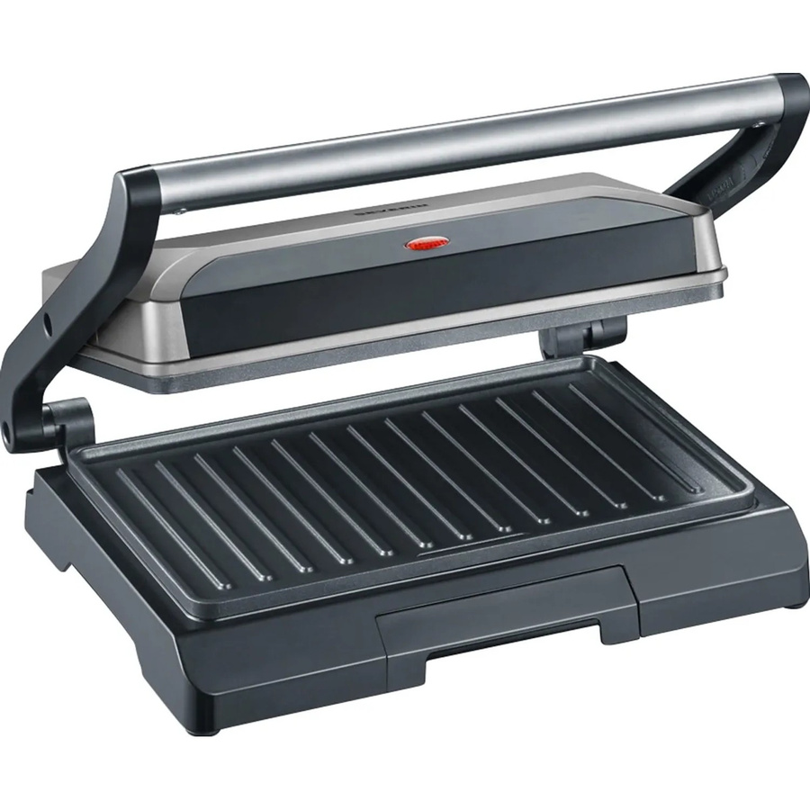 Severin Kompakt-Multigrill KG 2394 Elektro Kontaktgrill in Grau und Schwarz - Bild 4