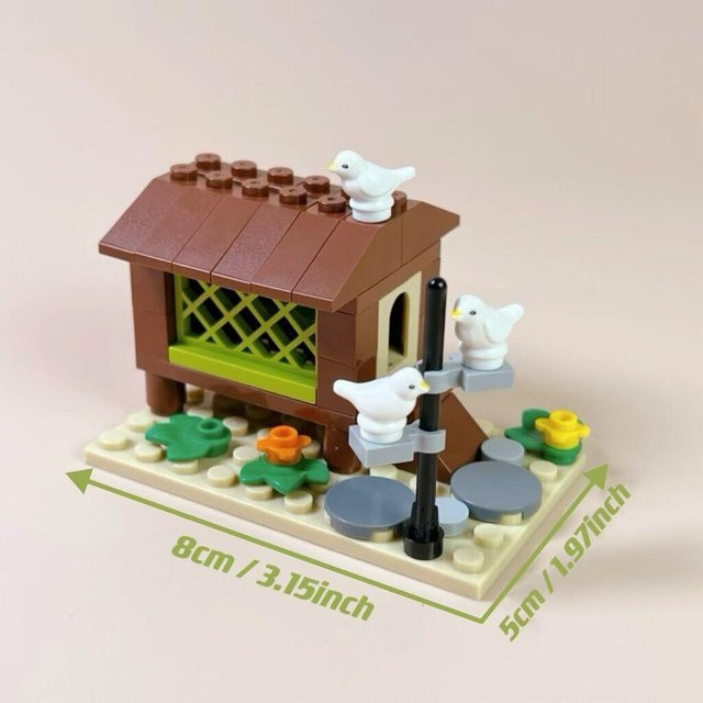 Linyi toy Bauernhof, Bausteine, ab 3 Jahre - Bild 1
