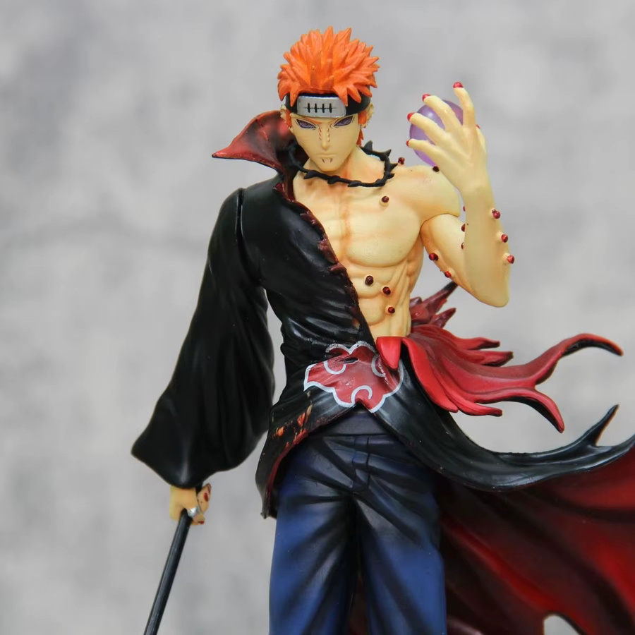 Bandai Naruto Akatsuki Pain Figur, PVC-Statue, 29cm - Bild 2