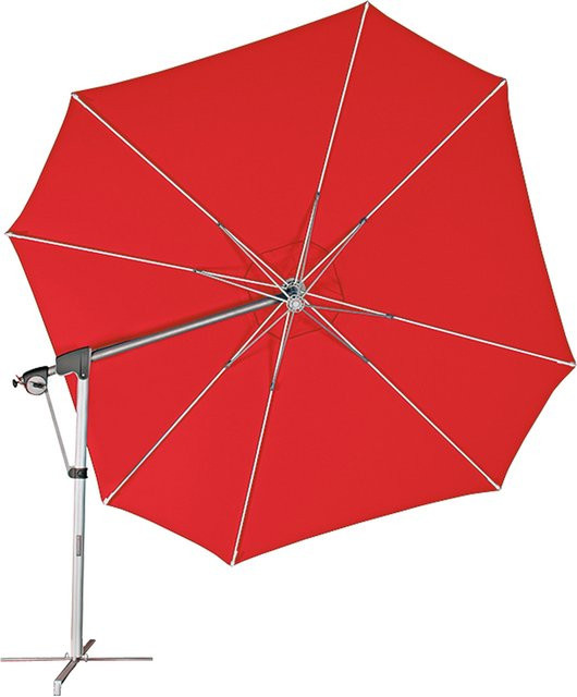 Doppler Ersatzbezug für Ampelschirm Protect 400 Pendel, rot, Durchmesser: 400 cm, Polyester mit UPF 50+ - Bild 1