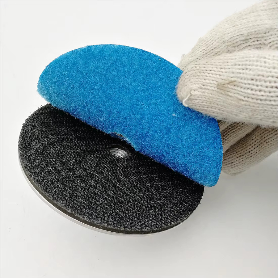 DT-DIATOOL Alu-Basis-Rückplatte für Diamant-Polierpads mit M14 oder 5/8 Gewinde in Silber - Bild 4