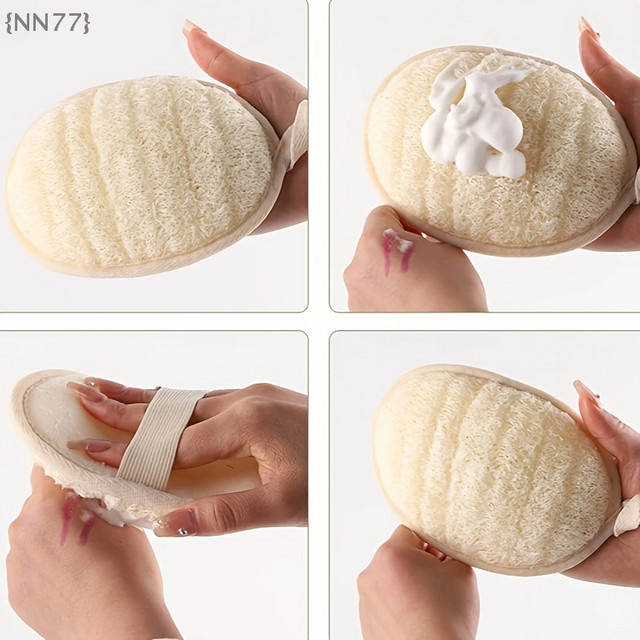 KuZHEN Luffa-Körperschwamm, Peeling-Tool, Unisex - Bild 1