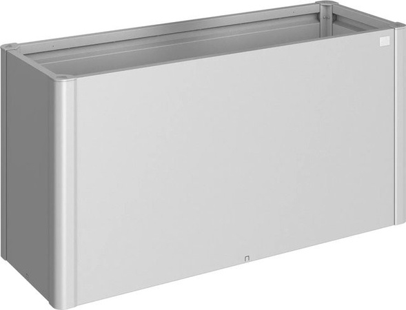 Biohort Hochbeet Table Bed in Silber-Metallic für Garten, Balkon und Terrasse