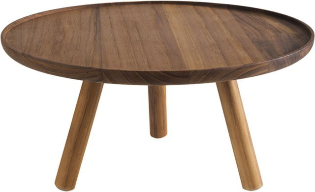 APS Buffet Ständer aus Akazienholz, braun, rund, Durchmesser: 30,5 cm, Höhe: 15 cm - Bild 1