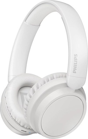 Philips 5000 Bluetooth Over-Ear Kopfhörer mit A2DP und USB-C, Weiß, TAH5209WT/97