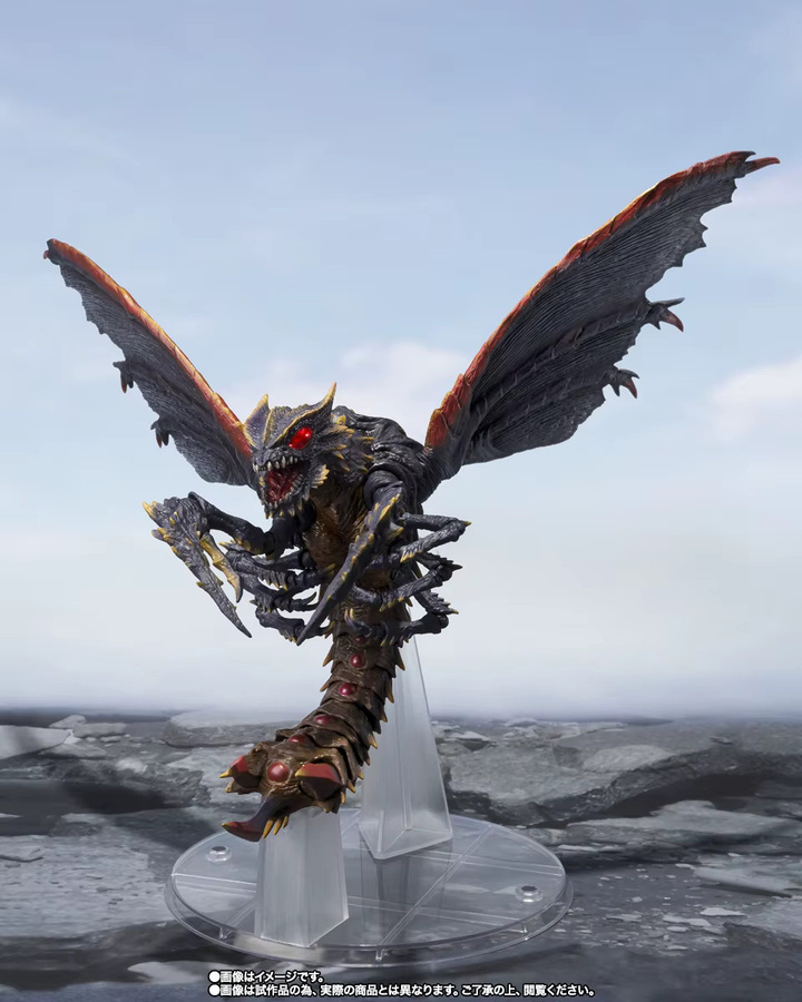 Bandai S.H.MonsterArts Megaguirus Evolution Set, Godzilla vs Megaguirus G Annihilation Strategy, Actionfigur-Modell - Bild 3