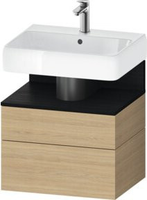 Duravit Waschtischunterschrank Qatego in Weiß, B/T/H: 59 x 47 x 59 cm - Bild 1