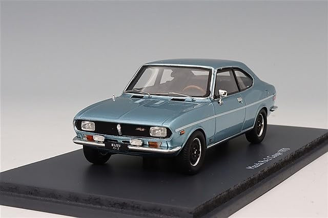 Schuco Mazda Wankel RX-2 1970-74 Capella Coupé, Spielfahrzeug, 1:43, Blau, Metall, Harz - Bild 1