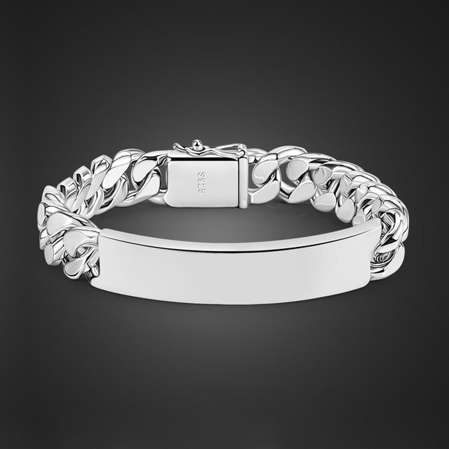 Armband, Weiß, Platin, Herren - Bild 1