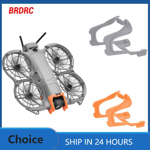 BRDRC Gimbal-Schutz für DJI NEO 2 Drohne in Grau mit Schutzgitter, PTZ-Schutzleiste und Anti-Kollisions-Kameralinsen-Schutz - Bild 1