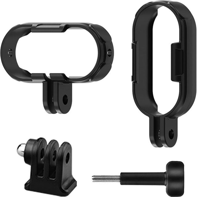 Insta360 Zubehör Set für Insta360 GO 3 und GO 3S: Schutzgehäuse in Schwarz inklusive 14 Stativadapter und langer Schraube - Bild 1