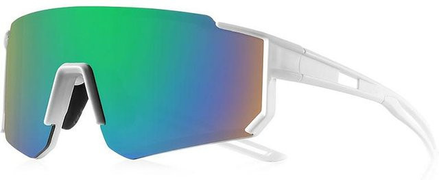 Yiran toy Sportsonnenbrille, Unisex, Vollrand, Kunststoff, weiß - Bild 1