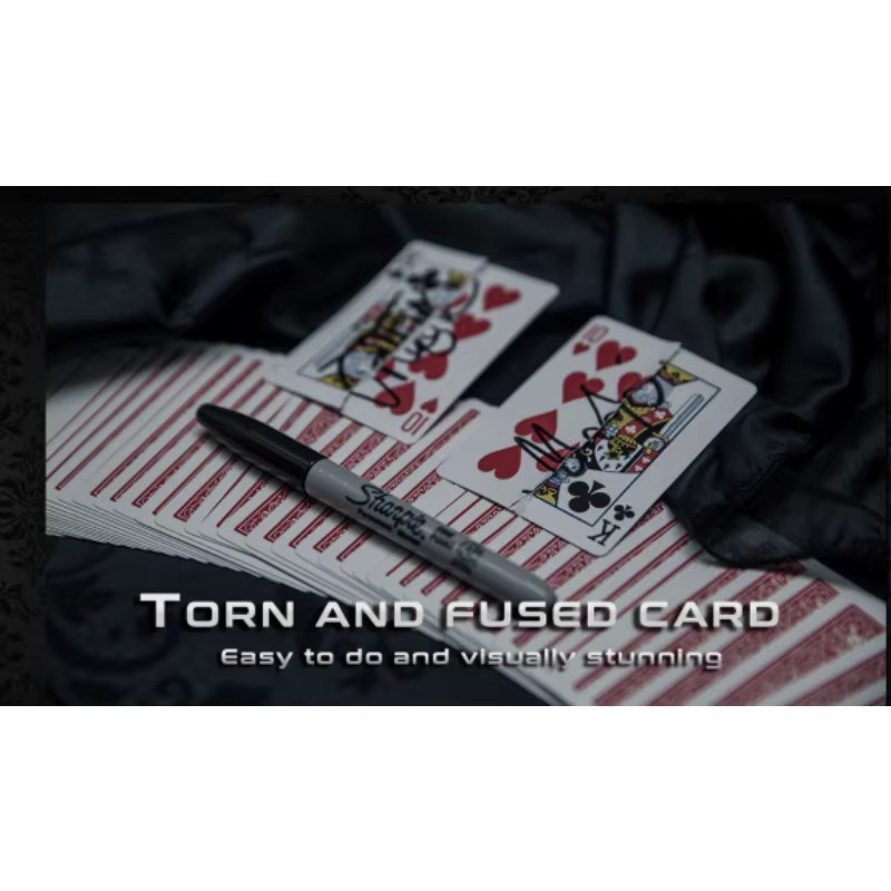ZQION Shin Lim Torn and Fused Card 5 Gimmick-Kartenset, bunt - Bild 3