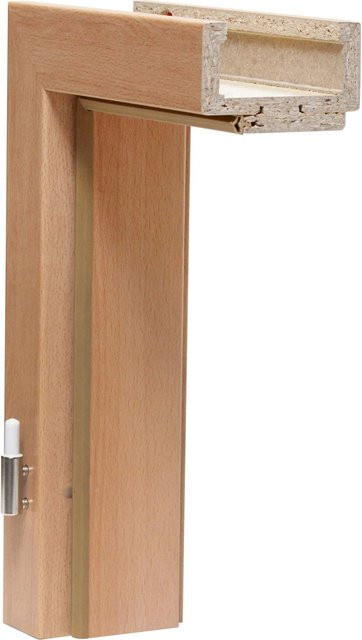 GetaDoor Türzarge CPL Buche Blumig Braun B: 73,5 cm, H: 198,5 cm, T: 10 cm, Anschlag L - Bild 1