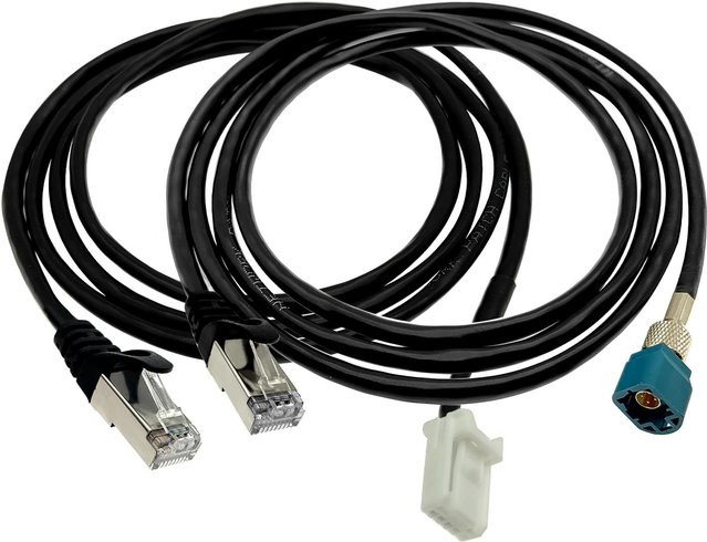 TOMTOP Diagnose-Service-Kabel Set für Tesla Modell in Schwarz, 2 Stück - Bild 1
