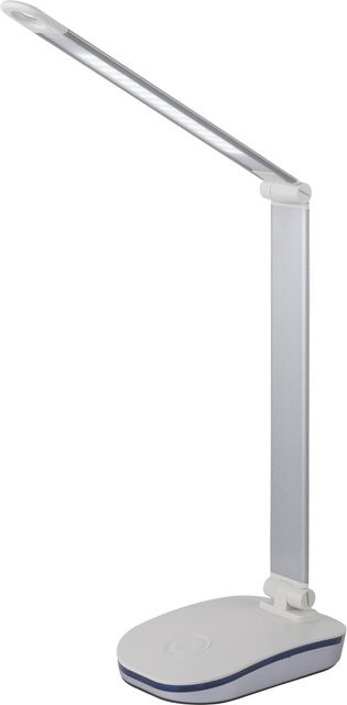 Globo Lighting LED-Tischleuchte Margaery in Silber-Weiß, dimmbar mit Touch-Funktion - Bild 1