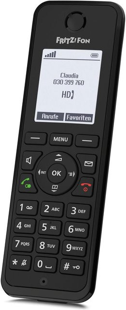 AVM FRITZ!Fon M3 Schnurloses IP-Telefon mit Anrufbeantworter und Freisprecheinrichtung in Schwarz - Bild 3