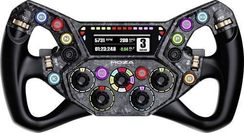 MOZA KS Pro Sim-Racing Lenkrad Schwarz - Bild 1