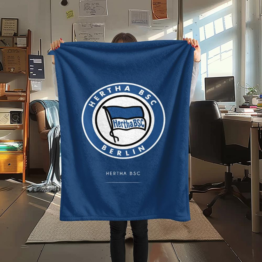 Hertha BSC Flanelldecke von On My Love Home, B/B: 150 x 200 cm - Bild 3