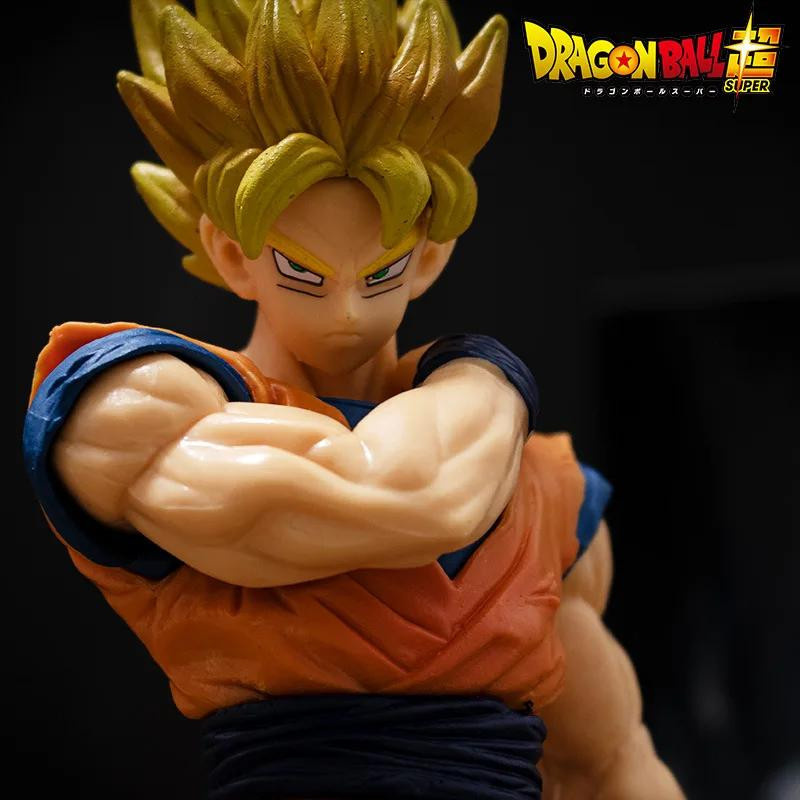 Bandai Dragon Ball Son Goku Vegeta Super Saiyan Actionfigur 22cm braun - Bild 2