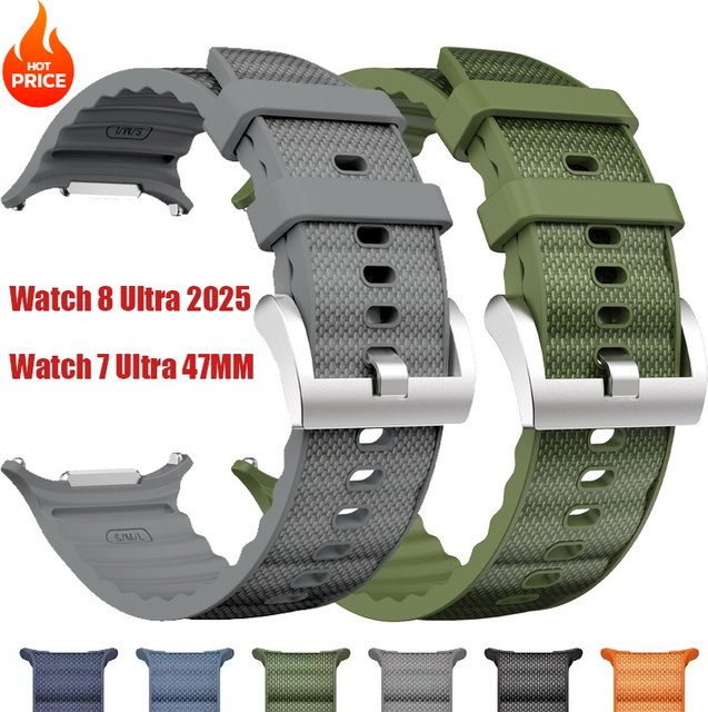 FancyWrist Uhrenarmband Silikon, Samsung Galaxy Watch Ultra 47 mm, Unisex - Bild 1
