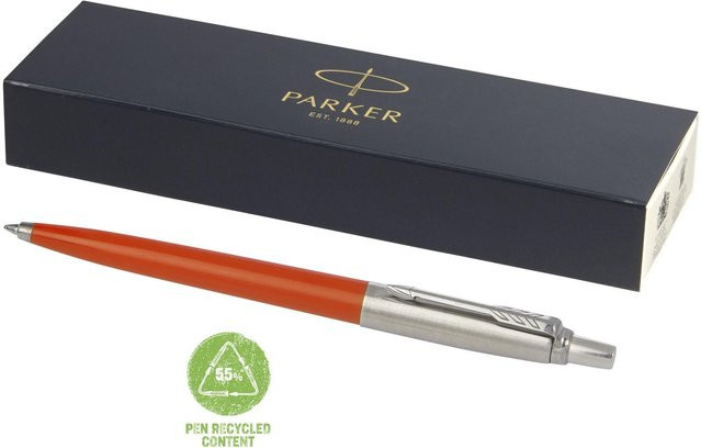 Parker Jotter Recycled Kugelschreiber Orange mit schwarzer Tinte - Bild 1