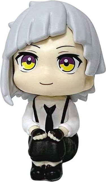 MegaHouse Bungo Stray Dogs Q-Version Anime Actionfigur Dazai Osamu und Nakajima Atsushi in Multicolor, Höhe: 9,5 cm - Bild 1