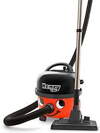 Numatic Staubsauger Henry HVR200-11 in Rot mit 620 Watt Motor und Beutel sowie Edelstahlrohr - Bild 1