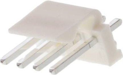 Molex Stiftleiste Standard in Weiß mit einem Rastermaß von 3.96 mm - Bild 1