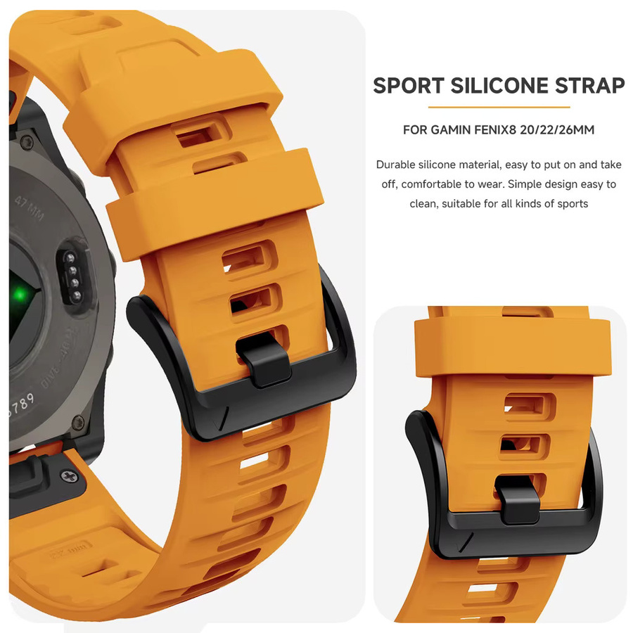 CHIICSMART Uhrenarmband Silikon, Unisex - Bild 2