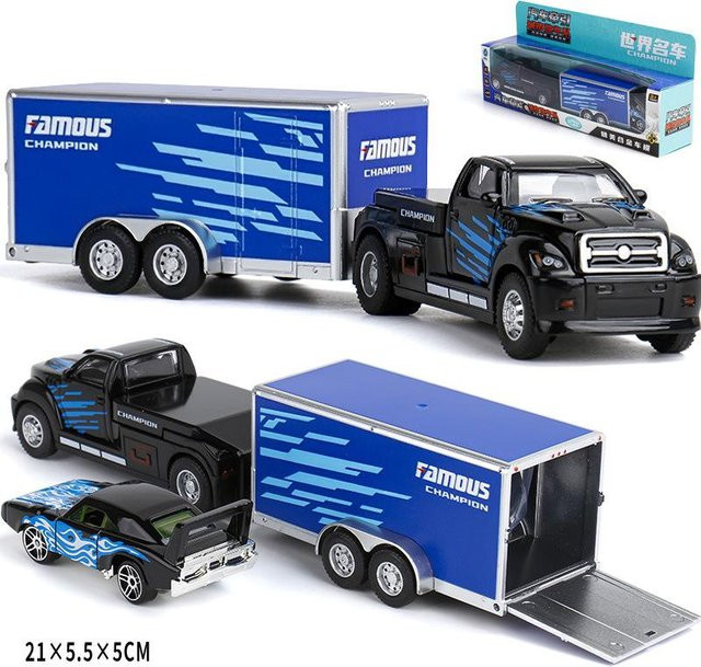 Scania Container LKW, Spielzeugauto, 1:64, Metall, ab 18 Jahre - Bild 1