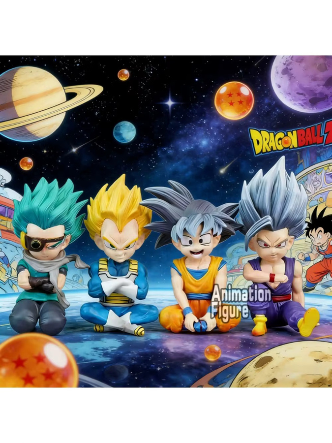 Bandai Dragon Ball Z Goku Vegeta Granola Gohan Actionfiguren, PVC-Statue, Einzelfigur - Bild 3