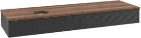 V&B Waschtischunterschrank Antao mit Frontstruktur, Wandmontage, B/T: 160 x 50 cm - Bild 1