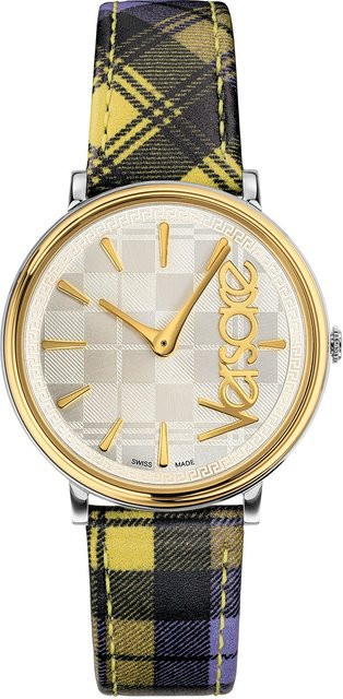 Versace Armbanduhr, Quarz, Edelstahl, 38 mm, Silber, Damen - Bild 1