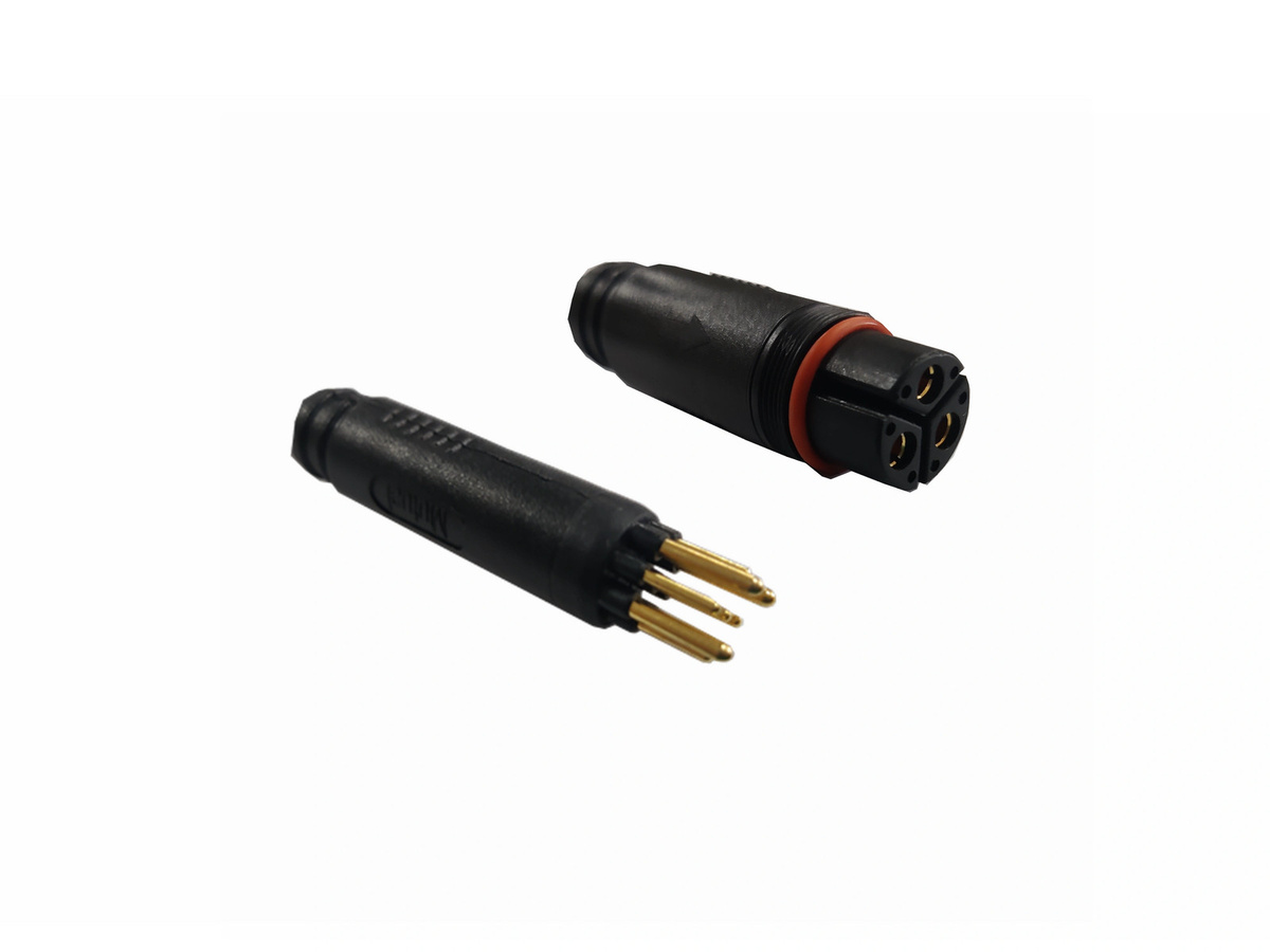 Bafang Motorkabeladapter Julet-Stecker zu Higo Big 9-Pin Z910 L915 Buchse mit 3-Phasen- und 6-Signal-Kabeln für Fat Hub in Schwarz - Bild 2