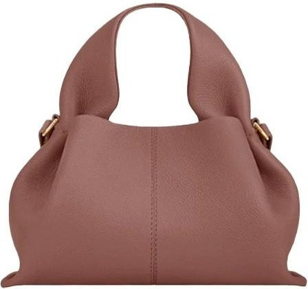 Gift Craft Schultertasche Wolkenleder, Crossbody Tasche, Damen, brown, 22x12x14cm - Bild 1
