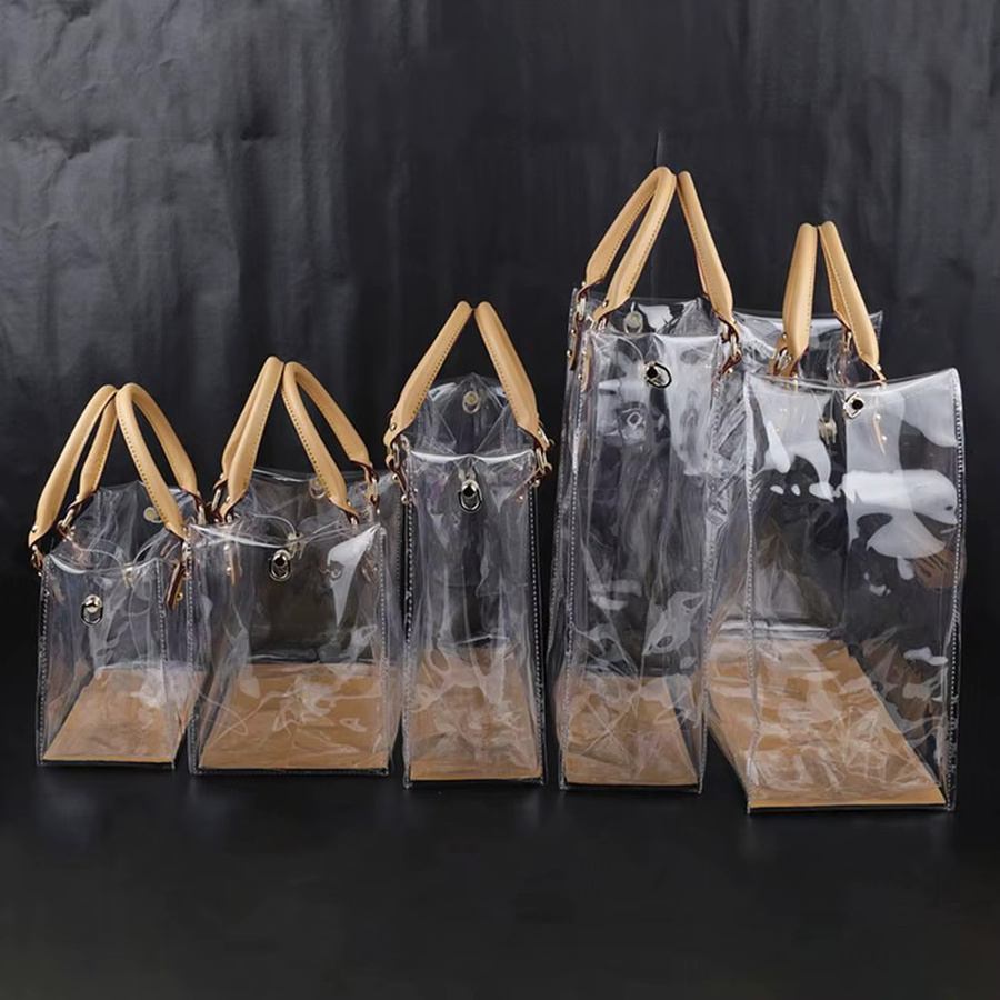 DIY Set zum Selbermachen einer transparenten PVC Einkaufstasche und Handtasche als Bastelzubehör für Erwachsene - Bild 2