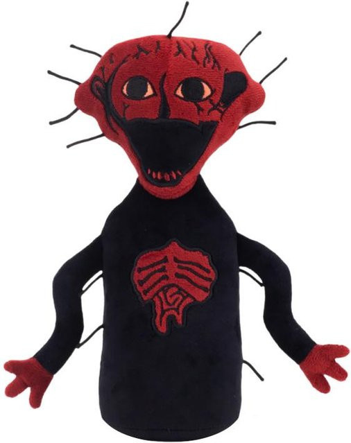 Toys-Glory Fourall Der Gekochte Plüschtier Puppe, schwarz/rot, ab 1 Jahr - Bild 1
