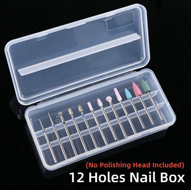 Ysen Nagelbohrer Aufbewahrungsbox, Klar - Bild 1