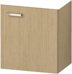 Duravit XBase Möbel-Set für das Badezimmer mit Waschtischunterbau und Spiegel in Eiche Natur, B/T/H: 40 x 28,8 x 200 cm - Bild 1