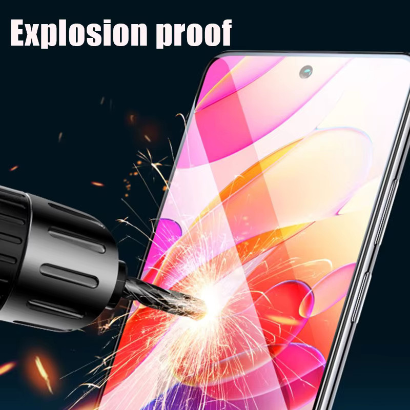 4er-Set Glas-Displayschutz für Xiaomi Redmi 12, 12C, 13C, 10, 10A, 10C und Xiaomi Note 13, 11 Pro 5G, 11S in Transparent - Bild 5