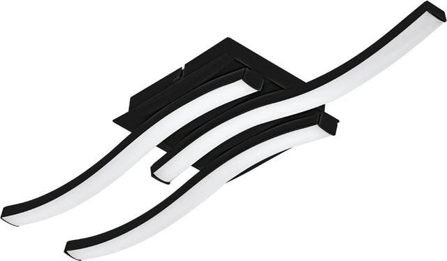 Eglo LED-Wandleuchte Cabezas-E in Schwarz, warmweißes Licht, B/H: 7,5 x 43,5 cm - Bild 1