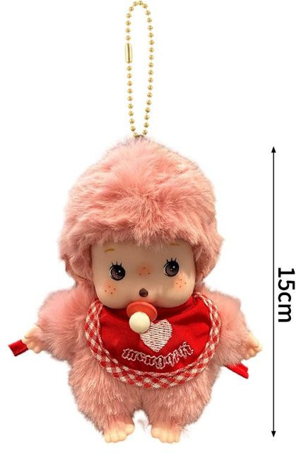Monchhichi Plüschtier Anziehpuppe, 20cm, ab 18 Jahre - Bild 1