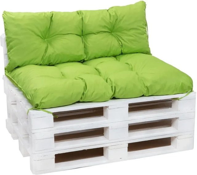 Setgarden Palettenkissen Set in Lemon, bestehend aus 1 Sitzkissen und 1 Rückenkissen, B/H: 120 x 50 cm - Bild 1