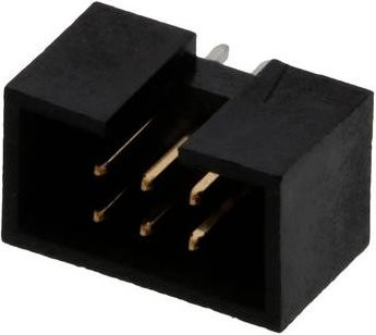 Molex Stiftleiste 878340619 in Schwarz mit 6 Polen und 2 Reihen bei einem Rastermaß von 2,54 mm - Bild 1