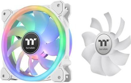 Thermaltake SWAFAN 14 PC-Gehäuse-Lüfter Weiß/Silber B/H/T: 140 x 140 x 25 mm - Bild 1