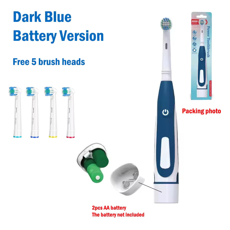 Toothink Elektrische Zahnbürste, Blau, Unisex - Bild 4