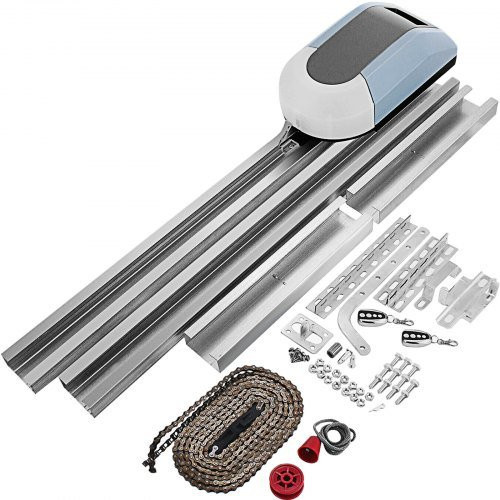 VEVOR Garagentoröffner Set mit Fernbedienung, 800N Zugkraft und 120W Leistung für Schiebetore und Rolltore - Bild 1