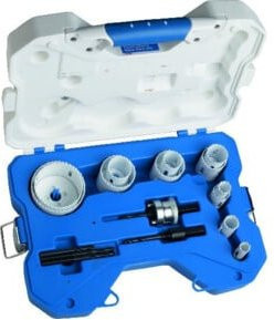 LENOX Bi-Metall Lochsägen-Set Elektriker in Blau, 17-teilig - Bild 1